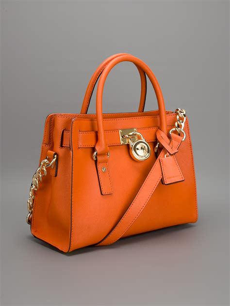 michael kors ladies orange